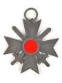 Kriegsverdienstkreuz 2. Klasse mit Schwertern, Zink, ungereinigt