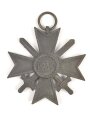 Kriegsverdienstkreuz 2. Klasse mit Schwertern, Zink, ungereinigt