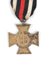 Ehrenkreuz für Kriegsteilnehmer, Eisen , ohne Herstellermarkierung