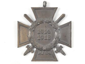 Ehrenkreuz für Frontkämpfer, Eisen , Hersteller O & B