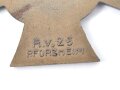 Ehrenkreuz für Kriegsteilnehmer, Eisen , Hersteller RV25 Pforzheim