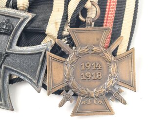 Ordenspange Eisernes Kreuz 2. Klasse 1914 /  Ehrenkreuz für Frontkämpfer