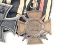 Ordenspange Eisernes Kreuz 2. Klasse 1914 /  Ehrenkreuz für Frontkämpfer