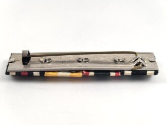 Bandspange eines tapferen Teilnehmers des 1. Weltkrieg. Breite 57mm
