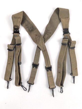 U.S. Army , 1943 dated suspenders M-1936. Used