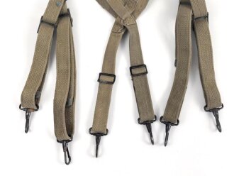 U.S. Army , 1943 dated suspenders M-1936. Used