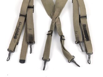 U.S. Army , 1942 dated suspenders M-1936. Used