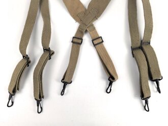 U.S. Army , 1942 dated suspenders M-1936. Unused