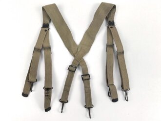 U.S. Army , 1942 dated suspenders M-1936. Used