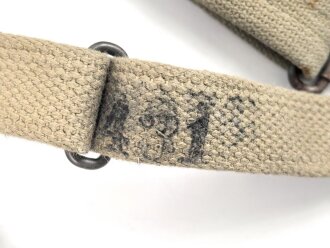 U.S. Army , 1942 dated suspenders M-1936. Used