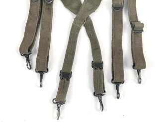 U.S. Army , 194? dated suspenders M-1943, well used