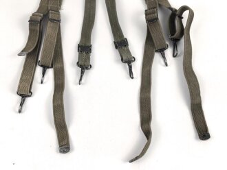 U.S. Army , 1944 dated suspenders M-1943, used