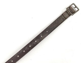 Lederriemen Wehrmacht. Breite knapp 2cm, Länge etwa...