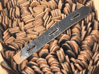 Lederriemen Wehrmacht. Breite knapp 15mm, Länge etwa...