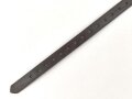 Tornisterriemen Luftwaffe, schokoladenbraunes Leder, Leichtmetallbeschläge. Herstellerstemepl von 1939. Ungebraucht