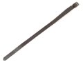 Tornisterriemen Luftwaffe, schokoladenbraunes Leder, Leichtmetallbeschläge. Herstellerstempell von 1939. Ungebraucht