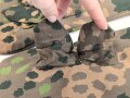 Paar wendbare Tarnhandschue für Angehörige der Waffen SS in sehr gutem Zustand