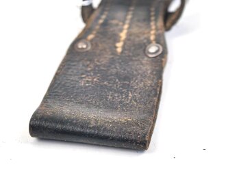 Koppelschuh zum Seitengewehr M84/98 für k98 der Wehrmacht. Getragenes Stück