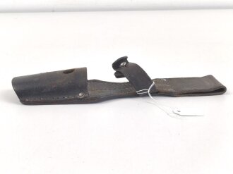 Koppelschuh zum Seitengewehr M84/98 für k98 der Wehrmacht. Getragenes Stück