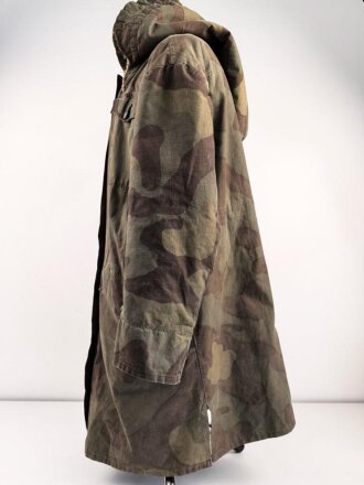 Waffen SS Tarnparka ( sog.Charkovparka ) aus italienischem Stoff. Getragenes Stück, ungereinigt