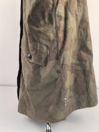Waffen SS Tarnparka ( sog.Charkovparka ) aus italienischem Stoff. Getragenes Stück, ungereinigt