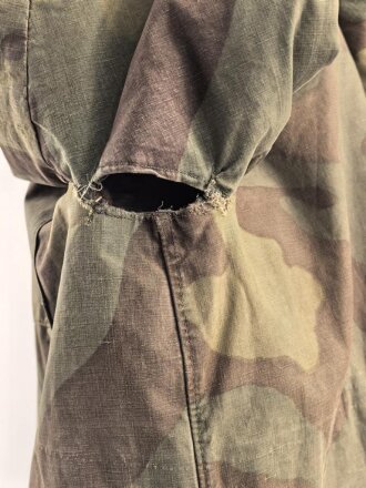 Waffen SS Tarnparka ( sog.Charkovparka ) aus italienischem Stoff. Getragenes Stück, ungereinigt