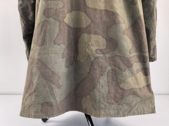 Waffen SS Tarnparka ( sog.Charkovparka ) aus italienischem Stoff. Getragenes Stück, ungereinigt