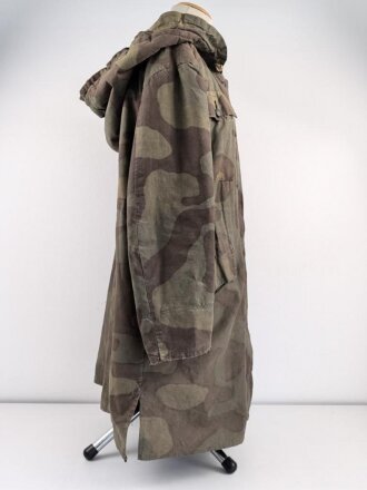 Waffen SS Tarnparka ( sog.Charkovparka ) aus italienischem Stoff. Getragenes Stück, ungereinigt