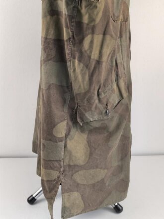 Waffen SS Tarnparka ( sog.Charkovparka ) aus italienischem Stoff. Getragenes Stück, ungereinigt