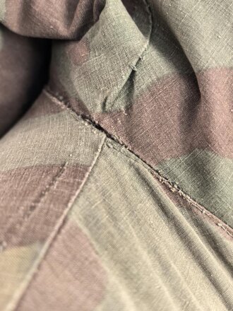 Waffen SS Tarnparka ( sog.Charkovparka ) aus italienischem Stoff. Getragenes Stück, ungereinigt