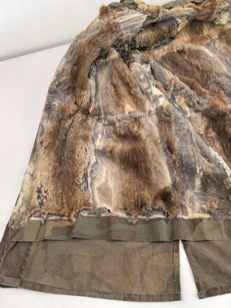 Waffen SS Tarnparka ( sog.Charkovparka ) aus italienischem Stoff. Getragenes Stück, ungereinigt