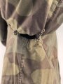 Waffen SS Tarnparka ( sog.Charkovparka ) aus italienischem Stoff. Getragenes Stück, ungereinigt