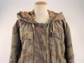 Waffen SS Tarnparka ( sog.Charkovparka ) aus italienischem Stoff. Getragenes Stück, ungereinigt
