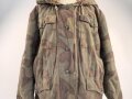Waffen SS Tarnparka ( sog.Charkovparka ) aus italienischem Stoff. Getragenes Stück, ungereinigt
