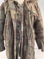 Waffen SS Tarnparka ( sog.Charkovparka ) aus italienischem Stoff. Getragenes Stück, ungereinigt