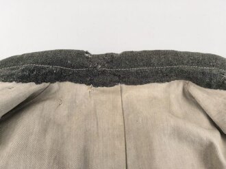 Kriegsmarine, Feldbluse für Angehörige der Küstenartillerie. Getragenes Kammerstück, die Knöpfe auf " Heer"