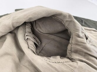 Kriegsmarine, Feldbluse für Angehörige der Küstenartillerie. Getragenes Kammerstück, die Knöpfe auf " Heer"