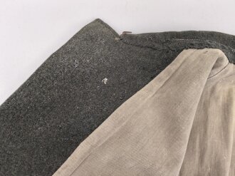 Kriegsmarine, Feldbluse für Angehörige der Küstenartillerie. Getragenes Kammerstück, die Knöpfe auf " Heer"