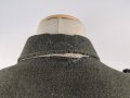 Kriegsmarine, Feldbluse für Angehörige der Küstenartillerie. Getragenes Kammerstück, die Knöpfe auf " Heer"