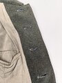 Kriegsmarine, Feldbluse für Angehörige der Küstenartillerie. Getragenes Kammerstück, die Knöpfe auf " Heer"