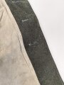 Kriegsmarine, Feldbluse für Angehörige der Küstenartillerie. Getragenes Kammerstück, die Knöpfe auf " Heer"