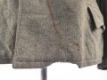 Kriegsmarine, Feldbluse für Angehörige der Küstenartillerie. Getragenes Kammerstück, die Knöpfe auf " Heer"