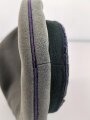 Heer, Schirmmütze für einen Feldgeistlichen / Heeresgeistlichen. Deutlich getragenes Stück mit diversen Mottenschäden. Kopfgrösse gemessen 56