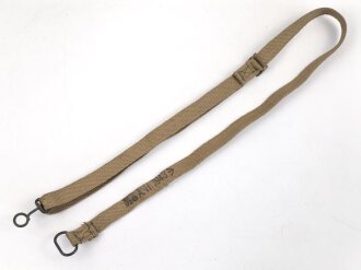 British Pattern 37 Sten gun sling dated 1943, unused