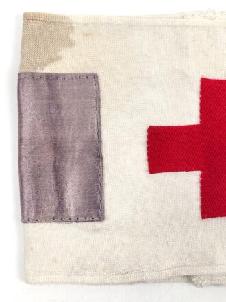 Heer, Armbinde für einen Feldgeistlichen, getragenes Stück