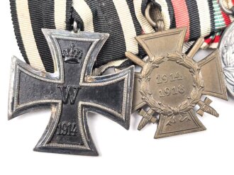Ordenspange Eisernes Kreuz 2. Klasse 1914, Ehrenkreuz...