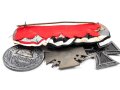 Ordenspange Eisernes Kreuz 2. Klasse 1914, Ehrenkreuz für Frontkämpfer, Kriegerinnerungsmedaille Ungarn