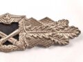 Nahkampfspange silber, Hersteller A.G.M. u.K. Gablonz. Guter Zustand, sauber entnazifiziert