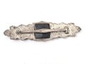 Nahkampfspange silber, Hersteller A.G.M. u.K. Gablonz. Guter Zustand, sauber entnazifiziert