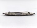 Nahkampfspange silber, Hersteller A.G.M. u.K. Gablonz. Guter Zustand, sauber entnazifiziert
